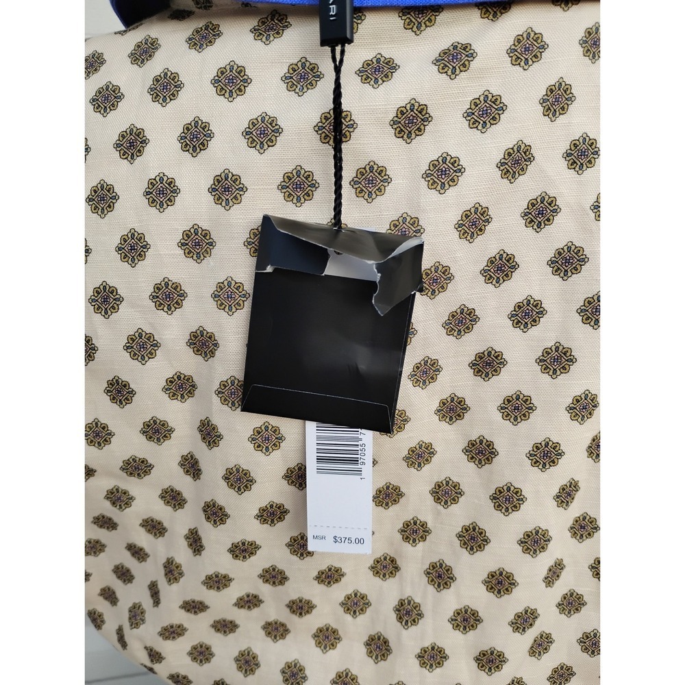 Ellie Tahari The Sienna Printed Ruffle Bottom Dress Size 10 NWT - Picture 7 of 7